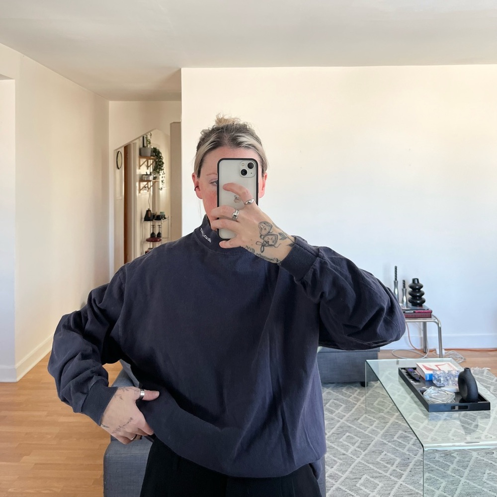vintage 90’s budlight mockneck
